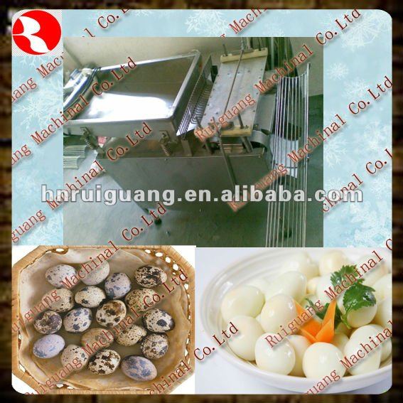 2012 Silver Quail Egg Peeling Machine