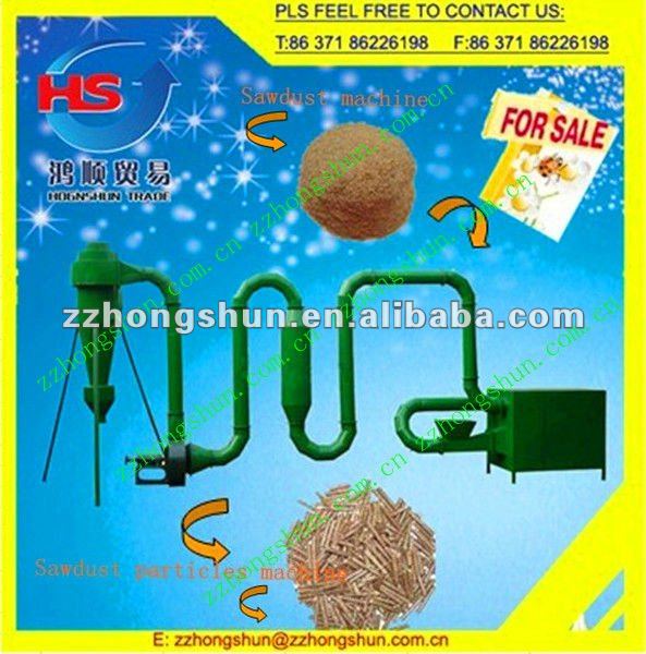 2012 Super popular small wood sawdust dryer