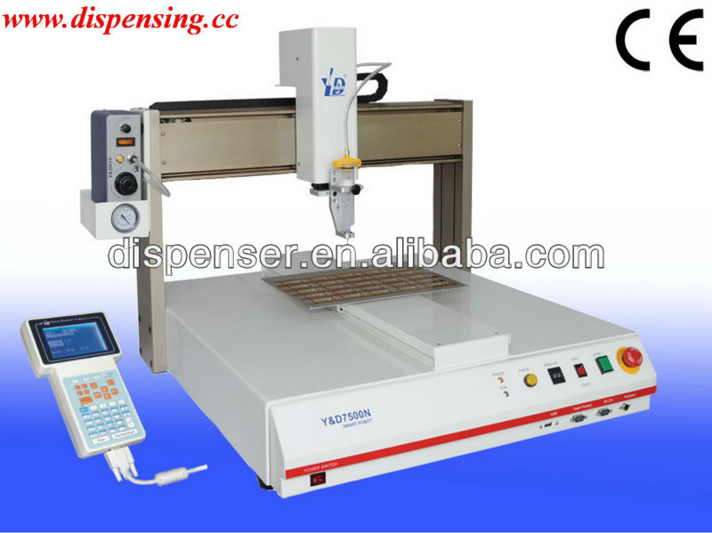 2013 Automatic benchtop epoxy resin or PU label sticker machine