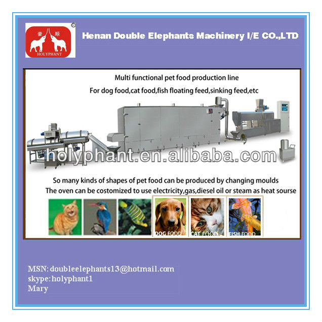 2013 best seller Multi-functional wide output range pet fodder machines