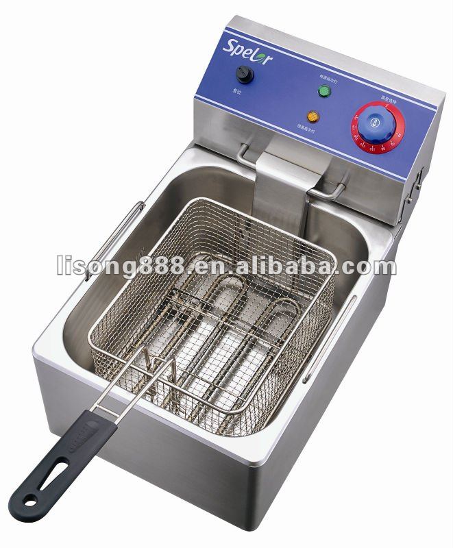 2013 good selling electric fryer with one tank HF-6L 2013 good selling electric fryer with one tank