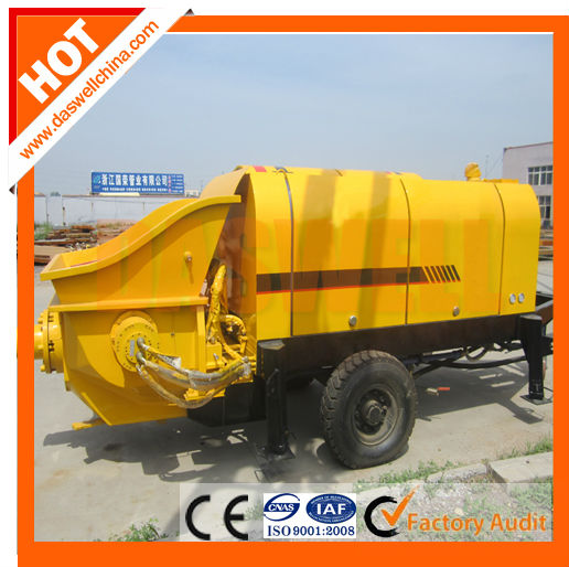 2013 Great Efficiency Small Concrete Pumps for Sale