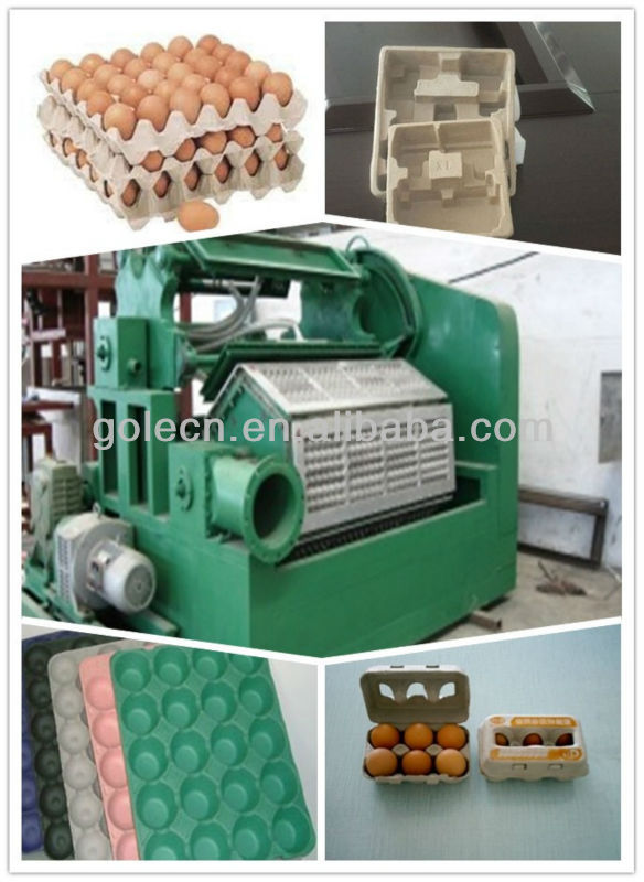 2013 high capacity High Quality used paper egg tray making machine price