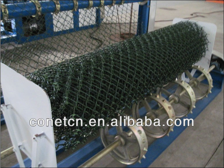 2013 HOT!!! fully automatic chain link fence making machine(with factory low pric)