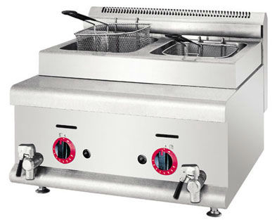 2013 hot sale counter Top 2-Tank2-Basket Gas Fryer