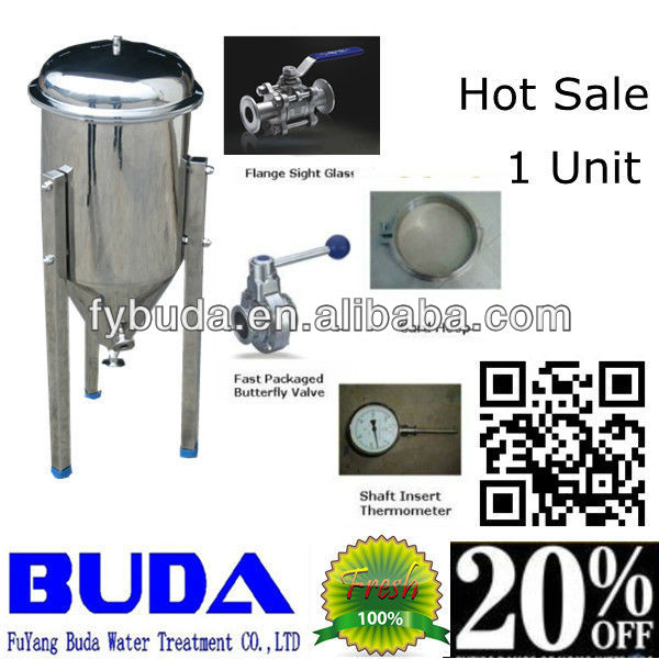 2013 Hot Sale Stainless Steel Home Brew 7 Gallon Beer Fermenter