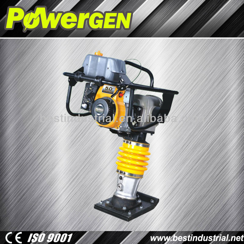 2013 Hot Sales!!!Powergen Portable Petrol Engine 5hp Robin Tamping Rammer
