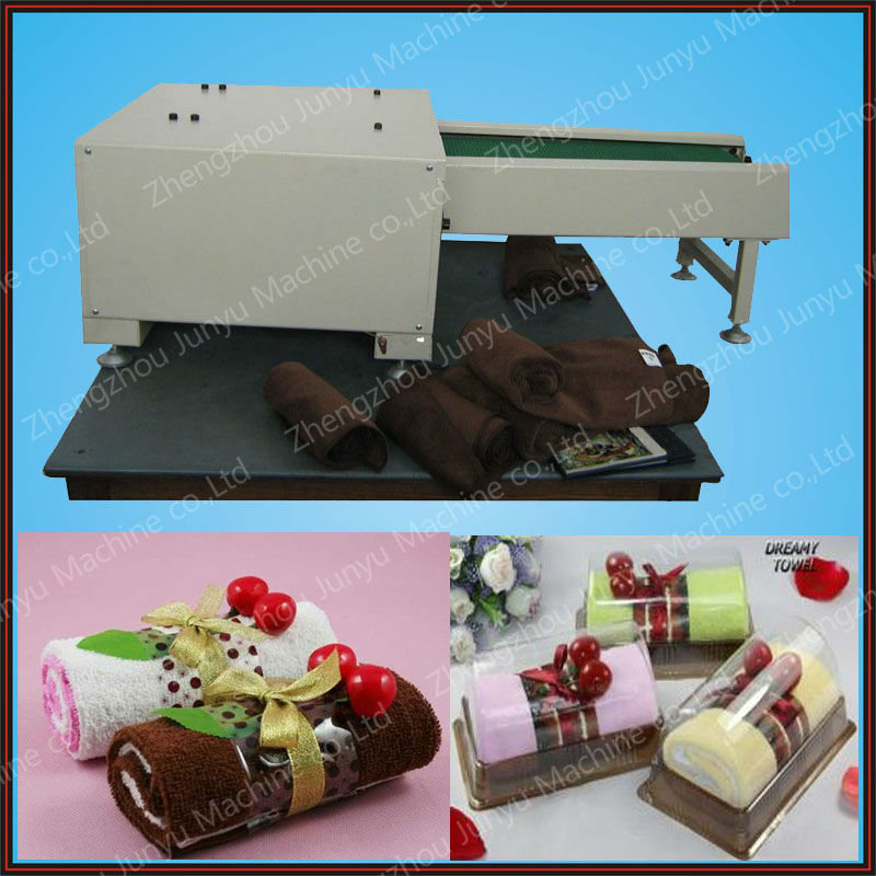 2013 Hot Selling Automatic Towel Rolling Mahine