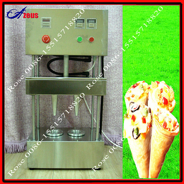 2013 hottest selling fruit stuffing commercial pizza cone machine pizza cone equipment