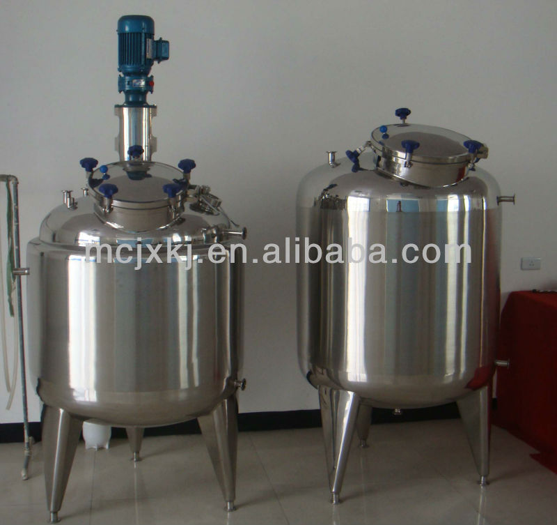 2013 mingchen main products Food Grade Stainless Steel Mixing Tank