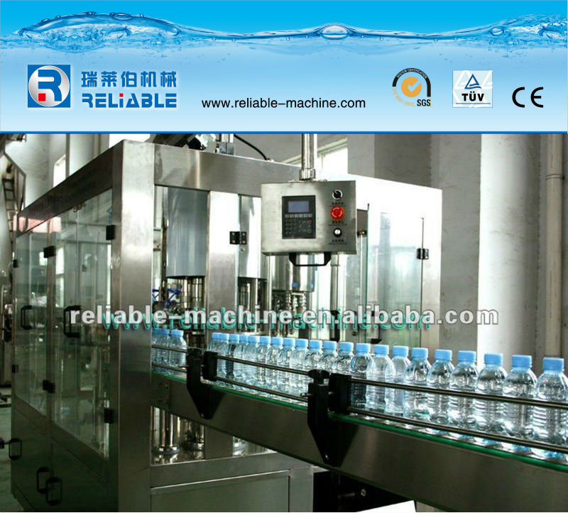 2013 new arrival Professional manufacturer 3 in 1 automatic plastic bottle filling machine CGF