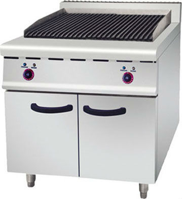 2013 New Electric Lava Rock Grill with Cabinet