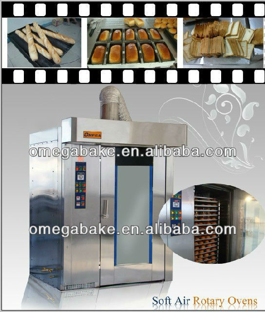 2013 NEW prices Rotary Rack Oven Bakery Equipment OMJ-R6080E (real manufacturer CE&ISO9001)