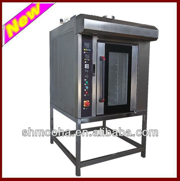 2013 new product 8 pans rotary oven from china(8 trays ,LATEST DESIGN)