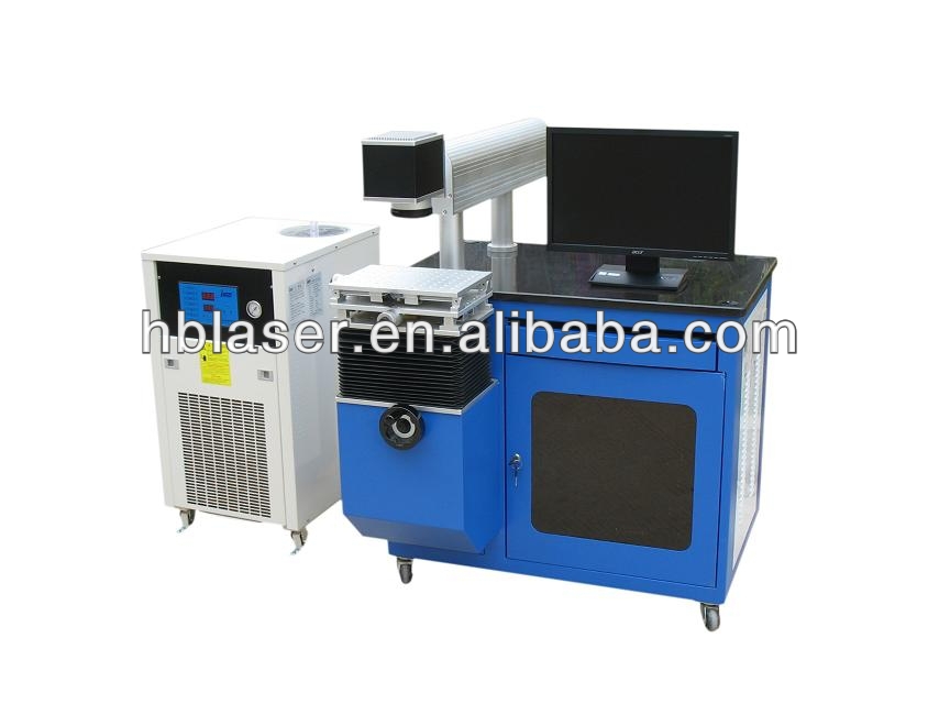 2013 New Style 75W Diode Side Pump Laser Card Printer With Single Color