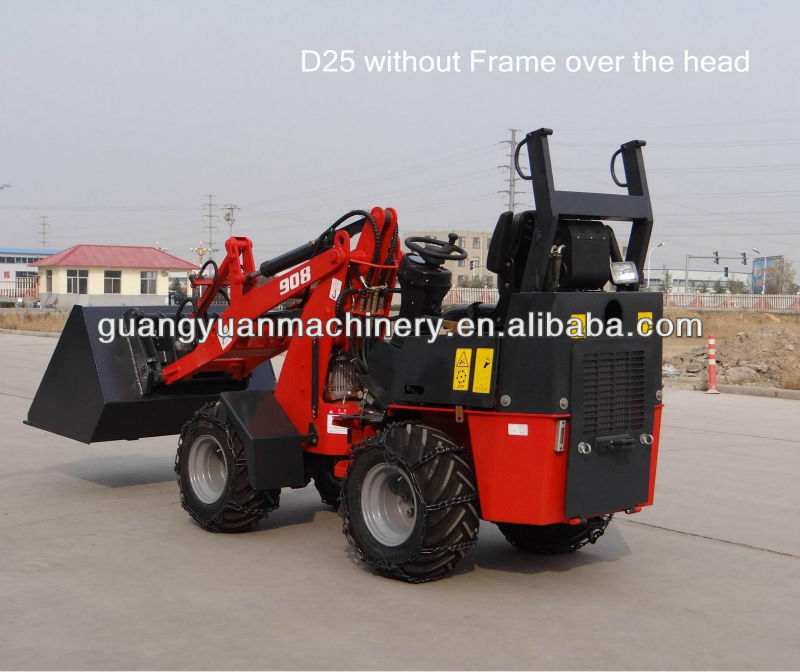 2013 New Style Low price 908 /D25 articulated loader