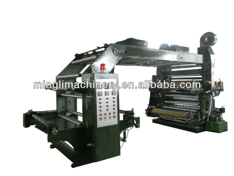 2013 new type high speed four Colors Flexographic Printing Machine