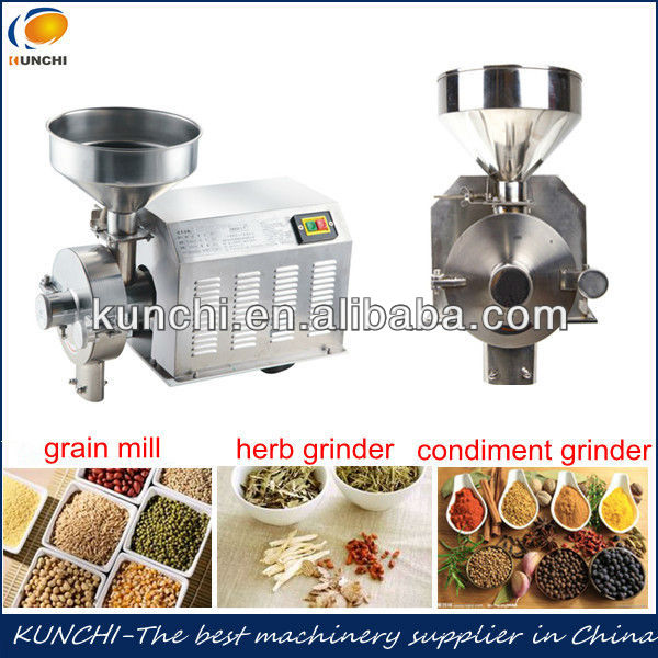 2013 popular sold KCF-160 small grain mill with stainless steel