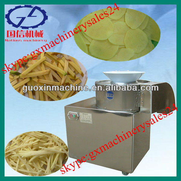 2013 stainless steel high quality potato chips and french fries cutting machine GXI 2013 stainless steel high quality potato chips and french fries cutting machine