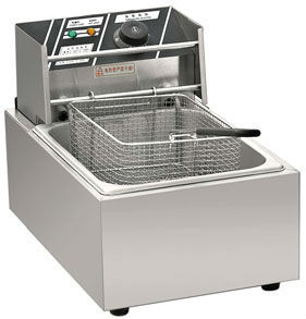 2013 Super Star Product 1-Tan1-Basket Electric Fryer