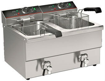 2013 Super Star Product 2-Tank 2-Basket Electric Fryer