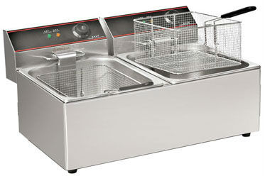 2013 Super Star Product 2-Tank 2-Basket Electric Fryer