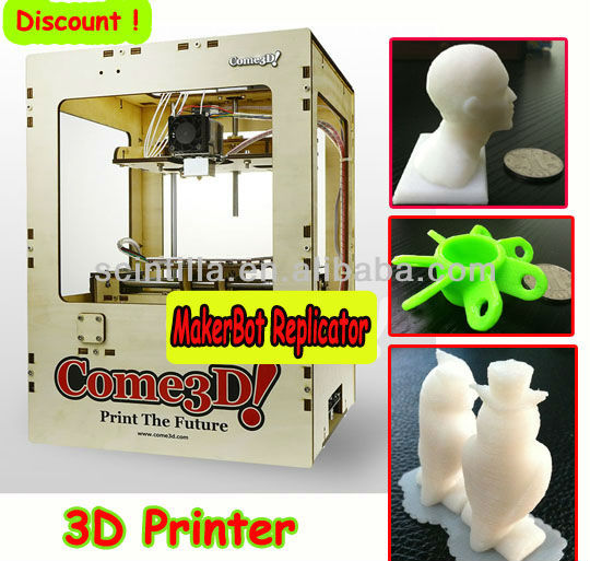 2013 whosale NEW 3D Printer a integrated rapid prototyping equipment MakerBot Replicator update version