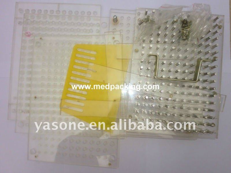 209 holes Manual Capsule Filler with tamping tool 209pcs/time size 5# YSC-D631