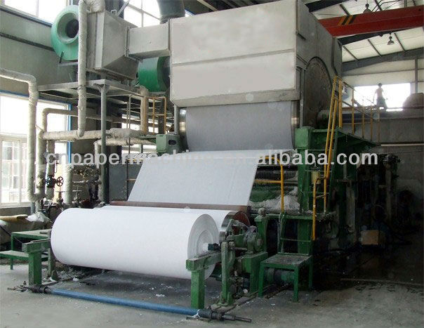 2100mm tissue paper making line