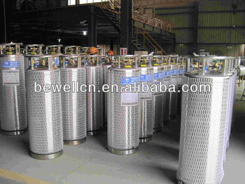 210L liquid nitrogen storage cylinder