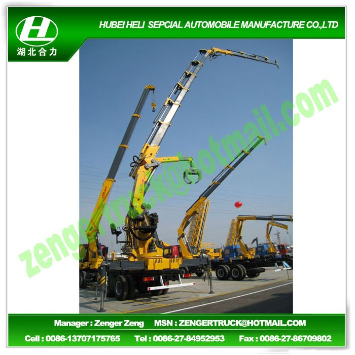 25 Ton Crane, 26000 kg Folding Boom Crane