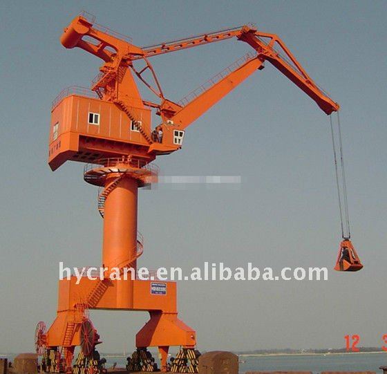 25 Ton portal crane with grab