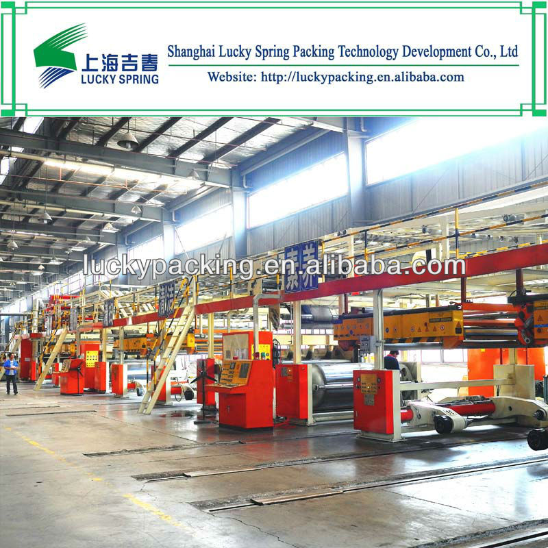 2500mm Width Corrugated Cartons Manufacturing Machine