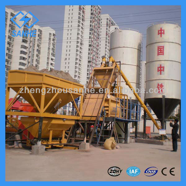 25m3/h HZS25 concrete mixing batching plant on sale