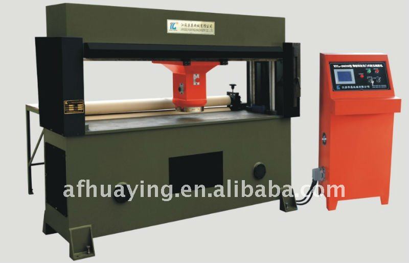 25T Precise four-column hydraulic die travelling head cutting machine