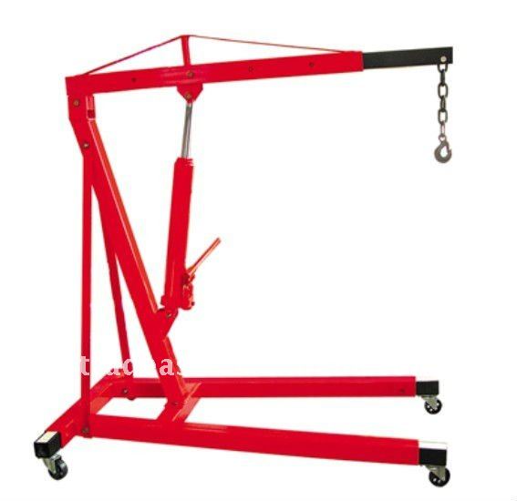 2T hydraulic shop crane