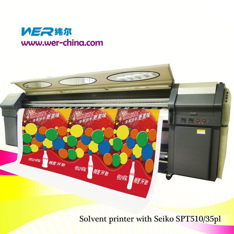 3.2 m flex solvent printer