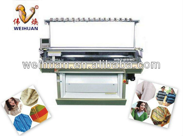 3.5.7MG double system computerized flat knitting machine(WH-F)