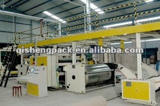 3/5/7ply Corrugated cardboard Production line corrugating paperboard making machine