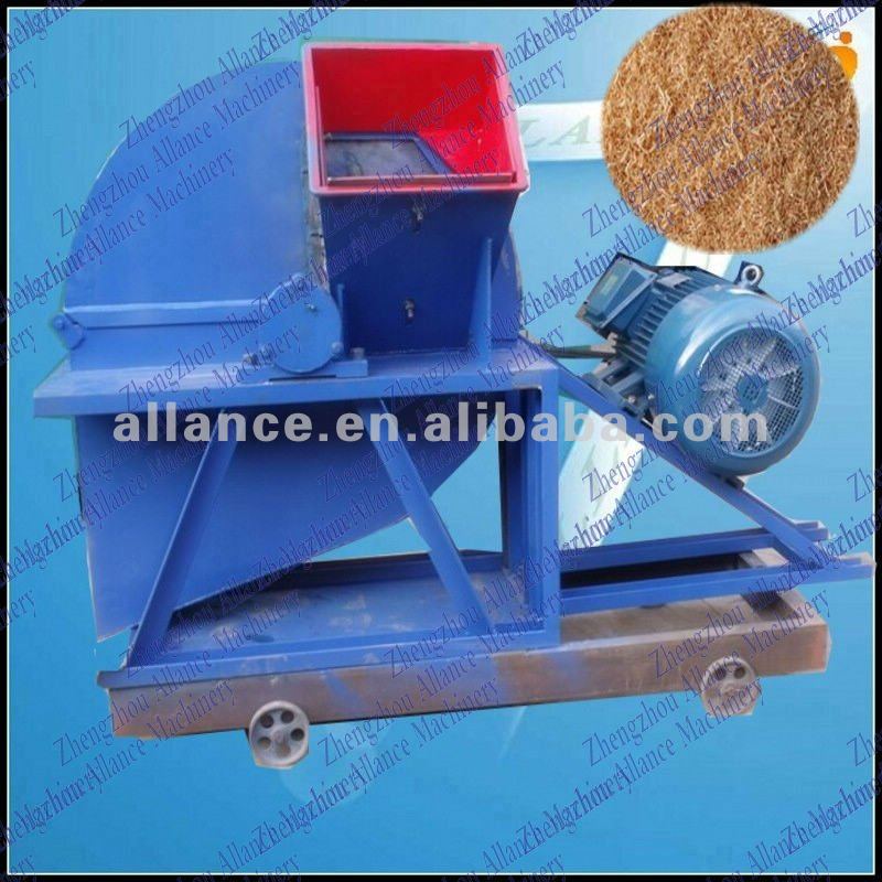 3-5mm high capacity wood branches crusher machine