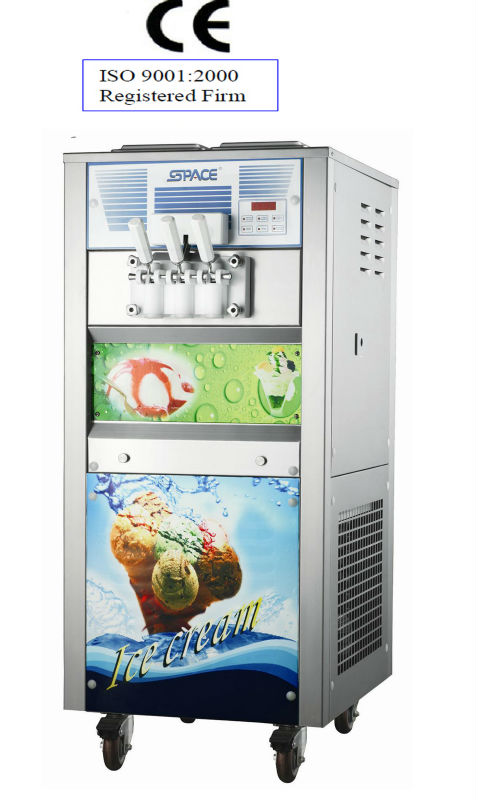 3 flavour soft ice cream machine 230