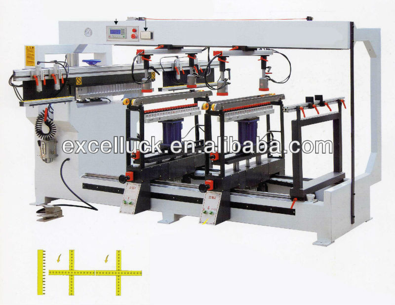 3 line Multiple spindle drilling machine