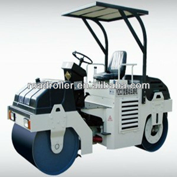 3 ton double drum vibratory roller