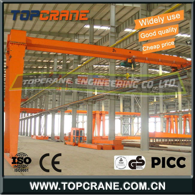 3 Ton High quality Half gantry crane with cheap price