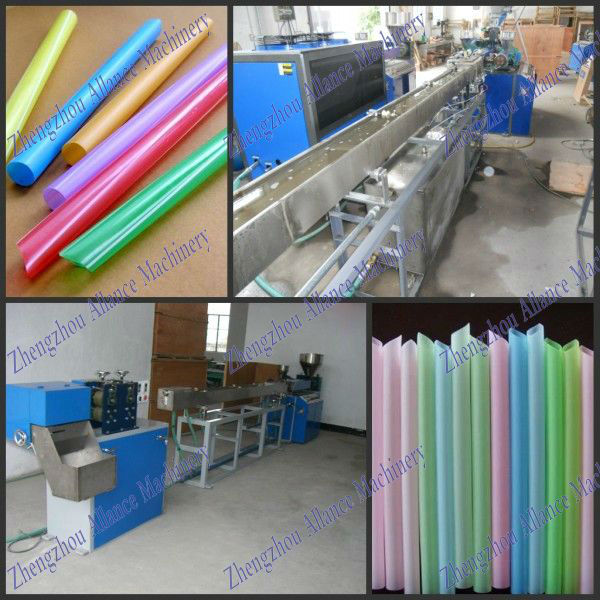 30 Tri-color PP Drinking Straw Extrusion Machine 008615938769094