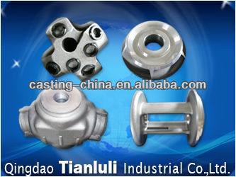 304 stainless steel investment casting pump and valve