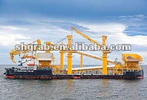 30t 28m Hydraulic Floating Crane Barge Crane