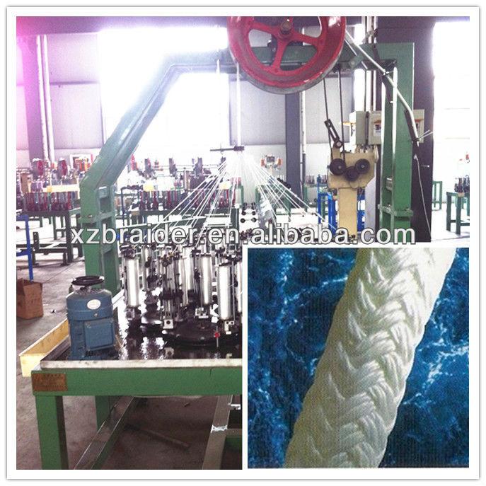 32 spindles double-braid sailing yacht rope manufacturing machines