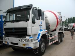 336hp Sino concrete mixer truck,used mixer truck8000-12000L