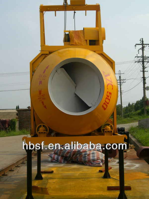 350L 4.5kw electric portable reversible concrete mixer